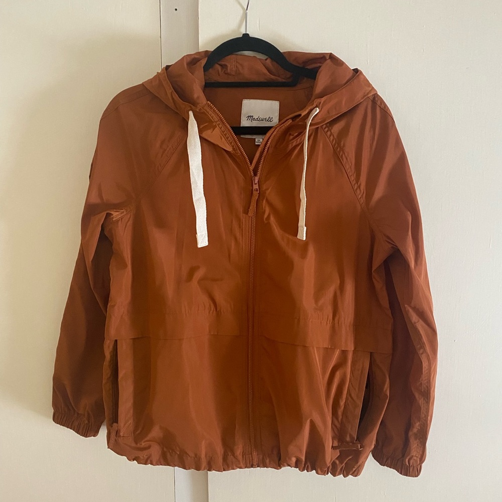 Madewell Raincheck Packable Raincoat Windbreaker Jacket